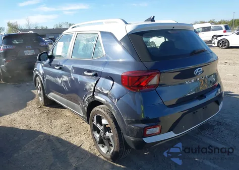 2021 Hyundai Venue Denim z USA, uszkodzony, nr VIN KMHRC8A35MU090374